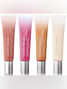 laura mercier Lip, eye & Cheek Gloss Trio - full size